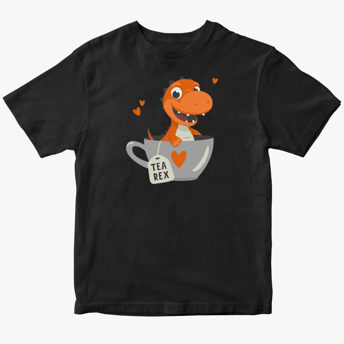 Tricou din bumbac pentru copii personalizat - Tea Rex  