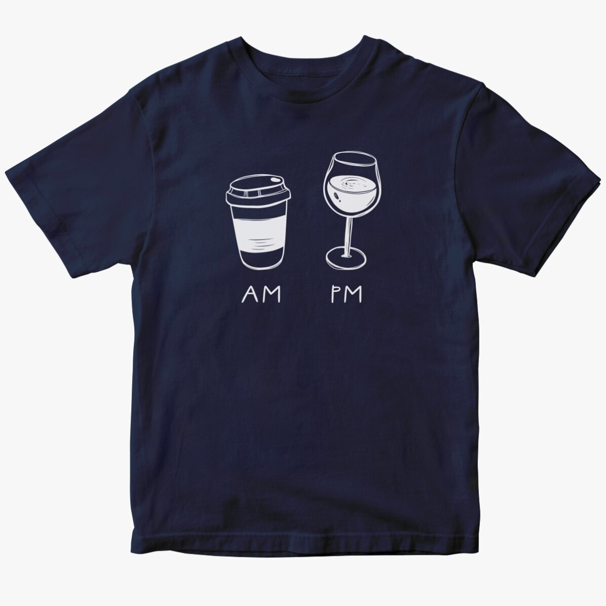 Tricou din bumbac personalizat - AM/PM