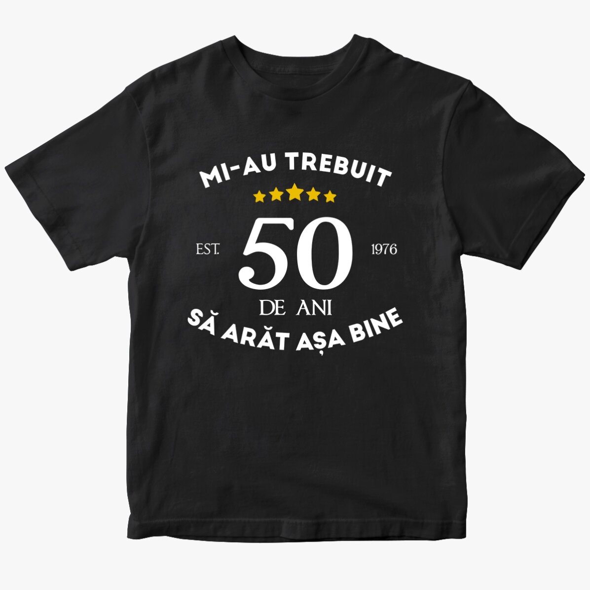 Egyedi pamut póló szöveggel - Jól nézek ki a koromhoz képest