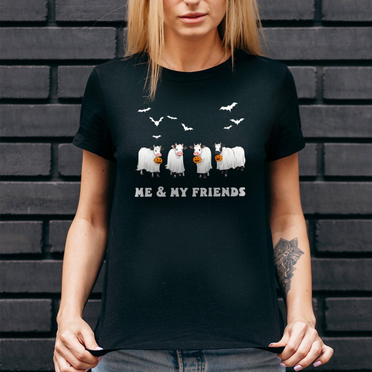 Tricou din bumbac personalizat cu text - BullSheet