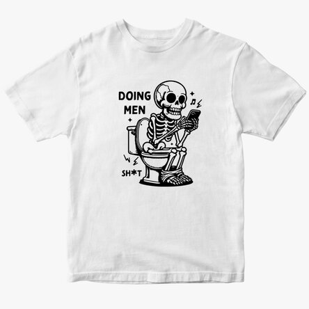 Tricou din bumbac personalizat - Doing men sh*t