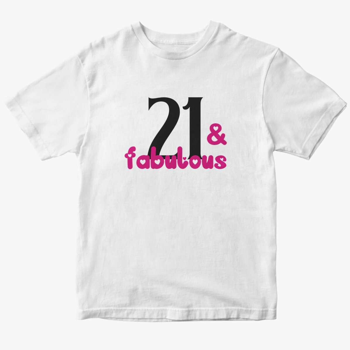 Egyedi pamut póló szöveggel - Fabulous