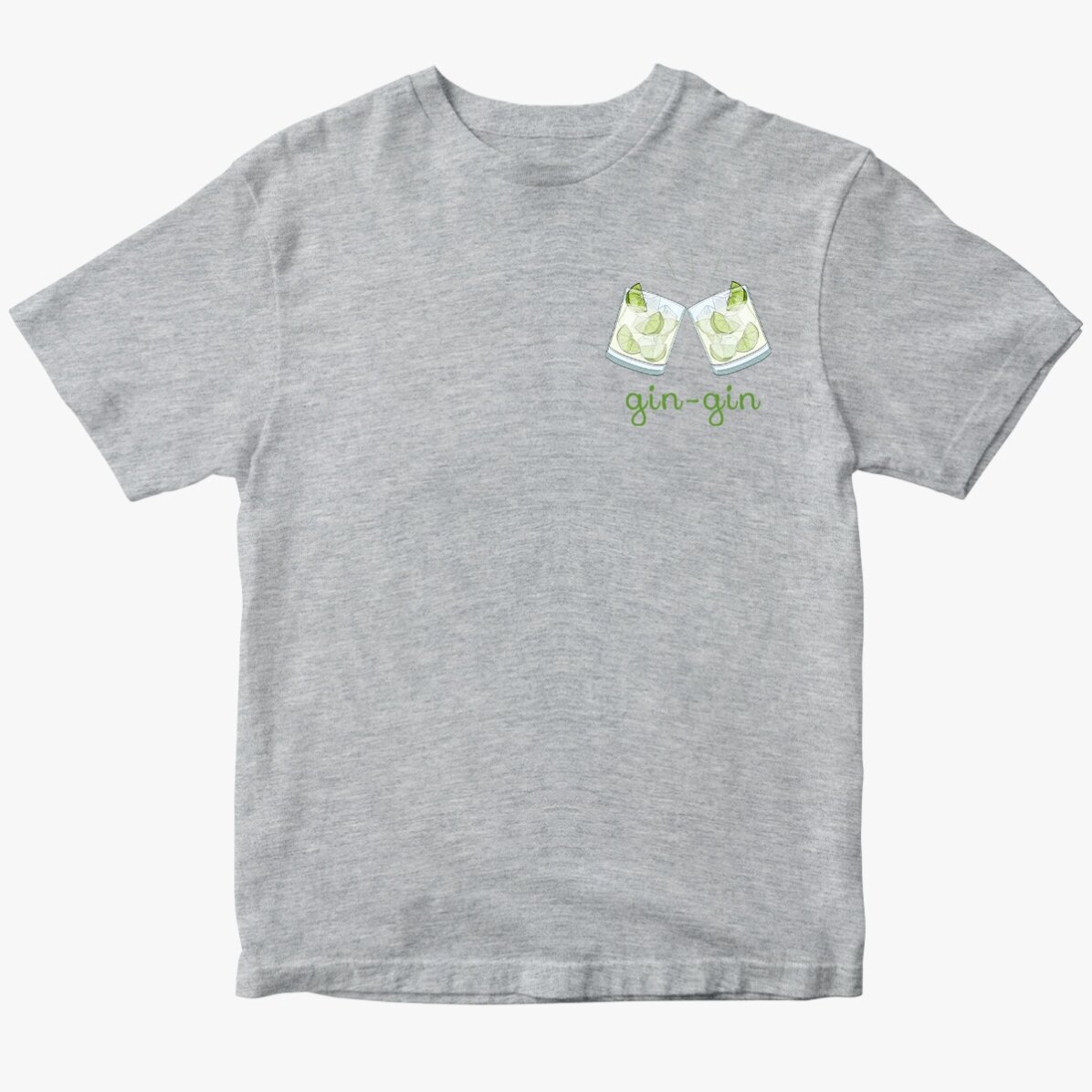 Tricou din bumbac personalizat cu text - Gin-gin