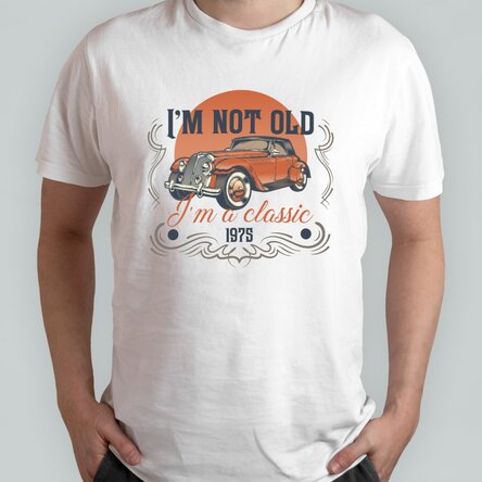 Tricou din bumbac personalizat cu text - I