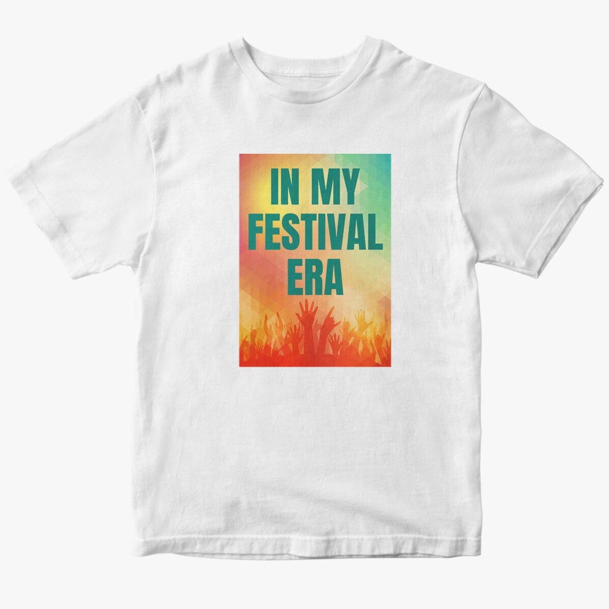 Egyedi pamut póló szöveggel - In My Festival Era