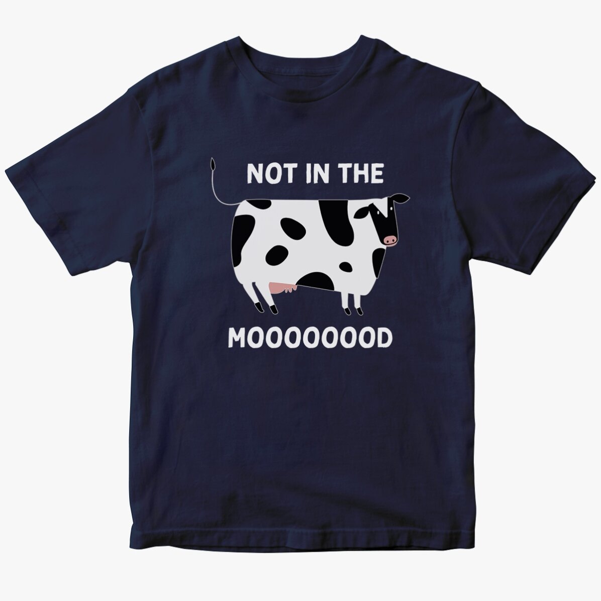 Tricou din bumbac personalizat - Not in the MOOd