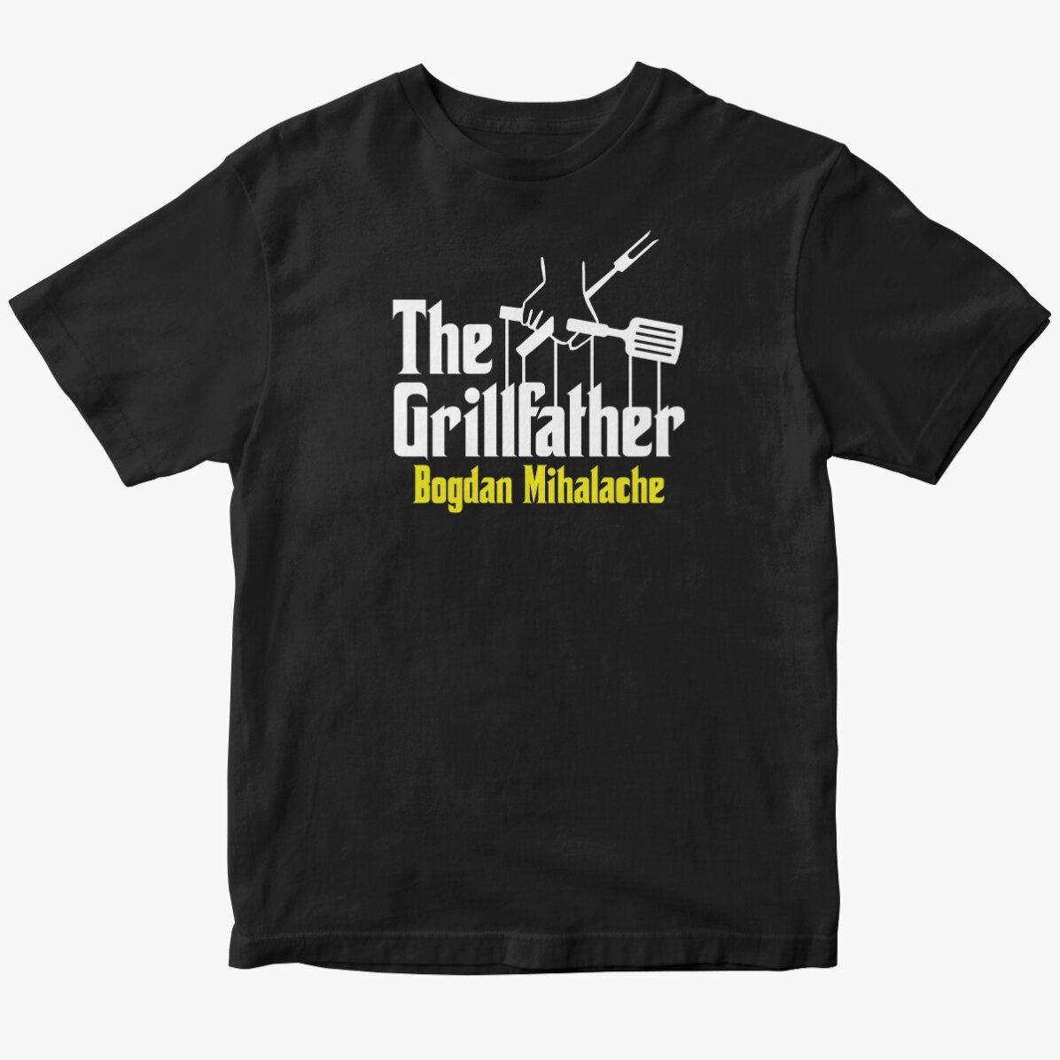 Egyedi pamut póló szöveggel - The grillfather