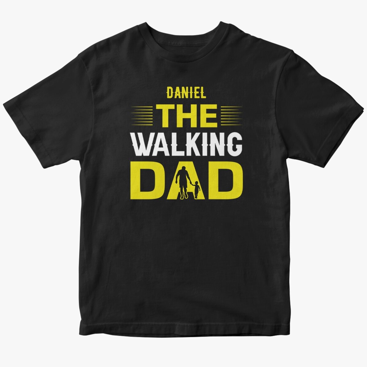 Egyedi pamut póló szöveggel - The Walking Dad