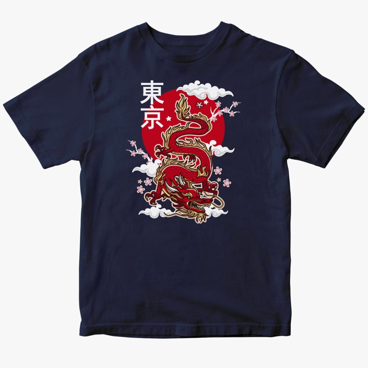 Tricou din bumbac personalizat - Dragon