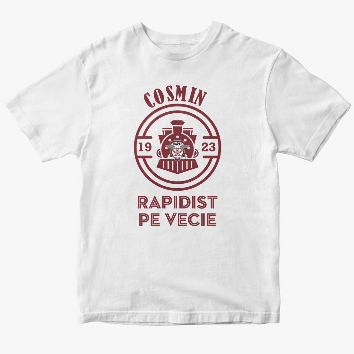 FC Rapid egyedi pamut póló szöveggel - Rapidist forever