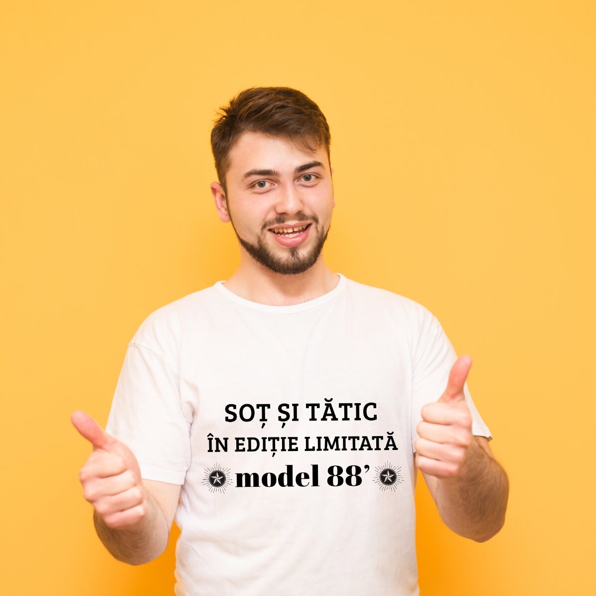 Tricou personalizat cu text - Ediție limitată