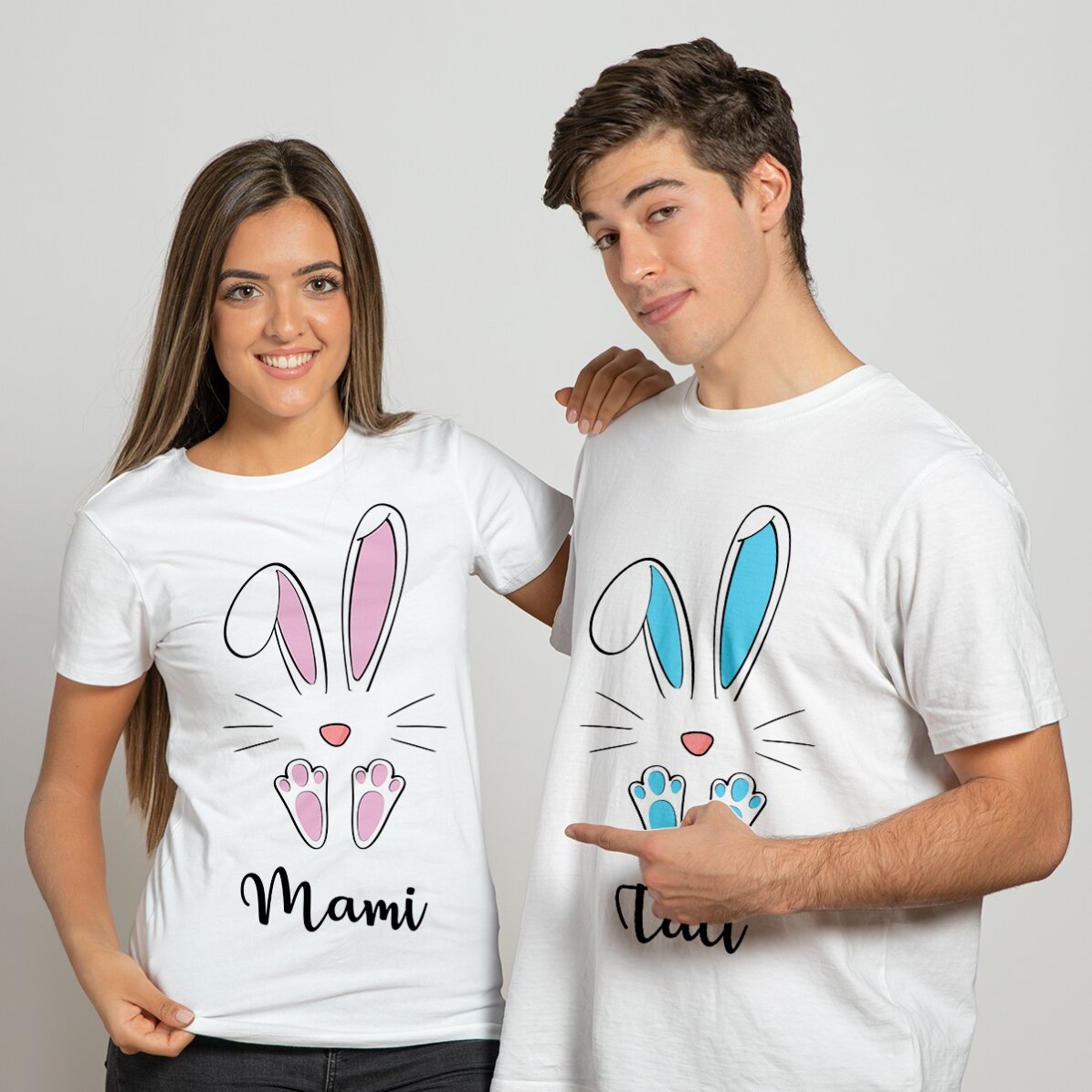 Tricou personalizat cu text - Iepuraș