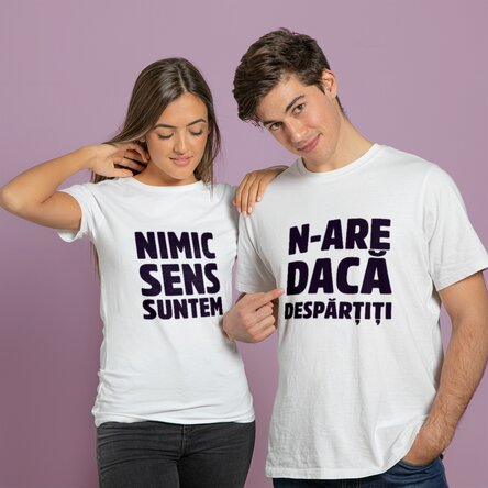 Tricou personalizat cu text - Nimic n-are sens