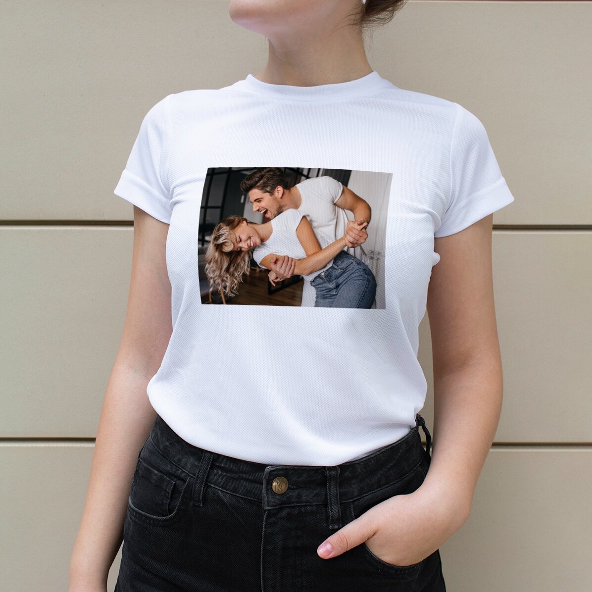 Tricou sport personalizat cu poză landscape