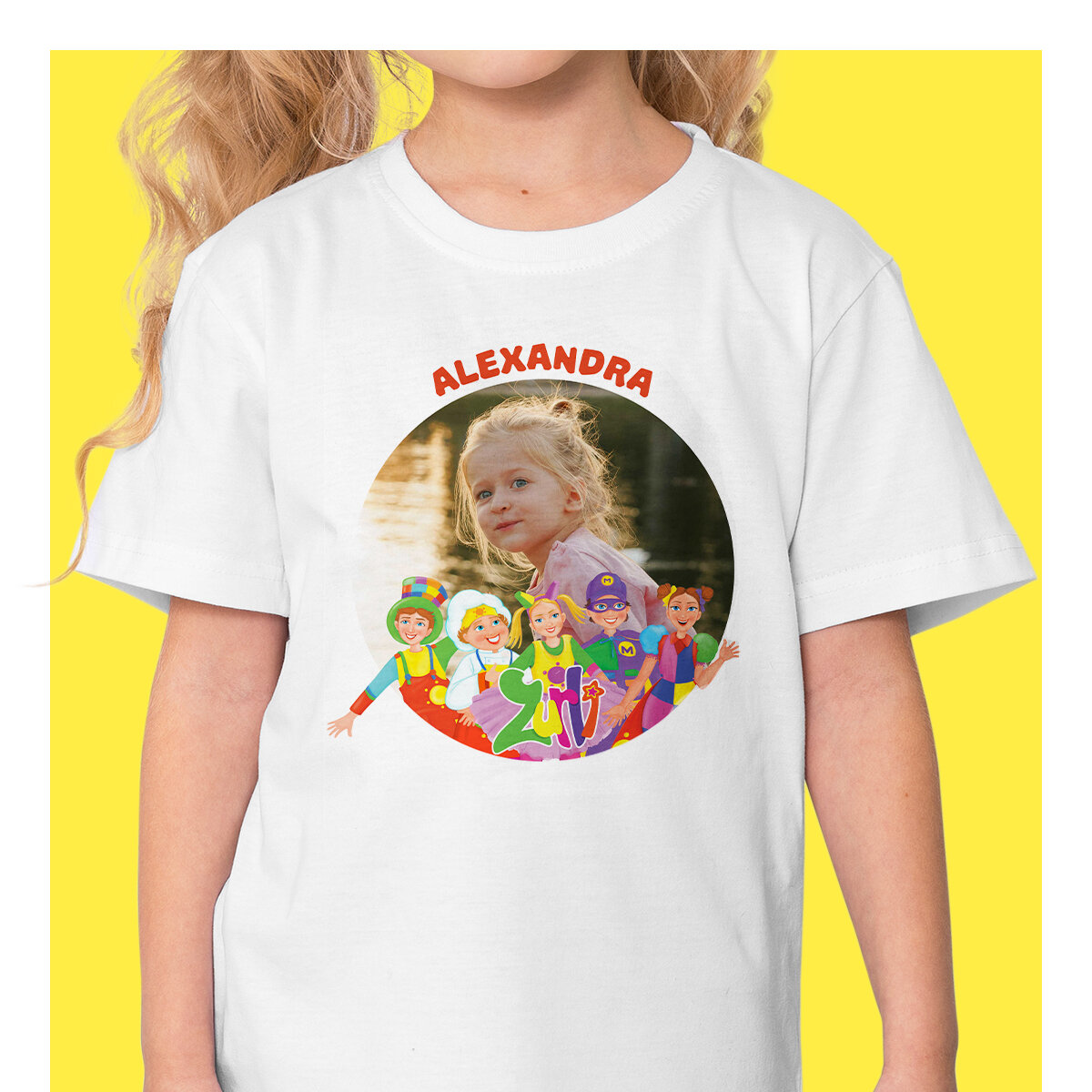 Gasca Zurli hivatalos engedélyével készült egyedi pólók