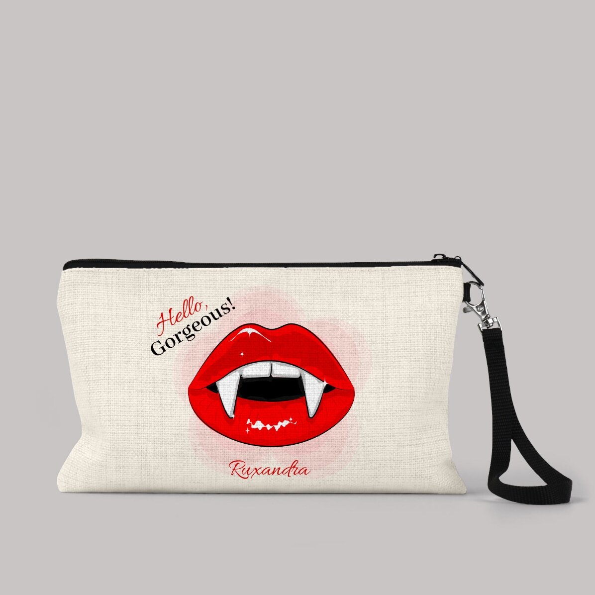 Trusă make-up personalizată cu text - Vampire