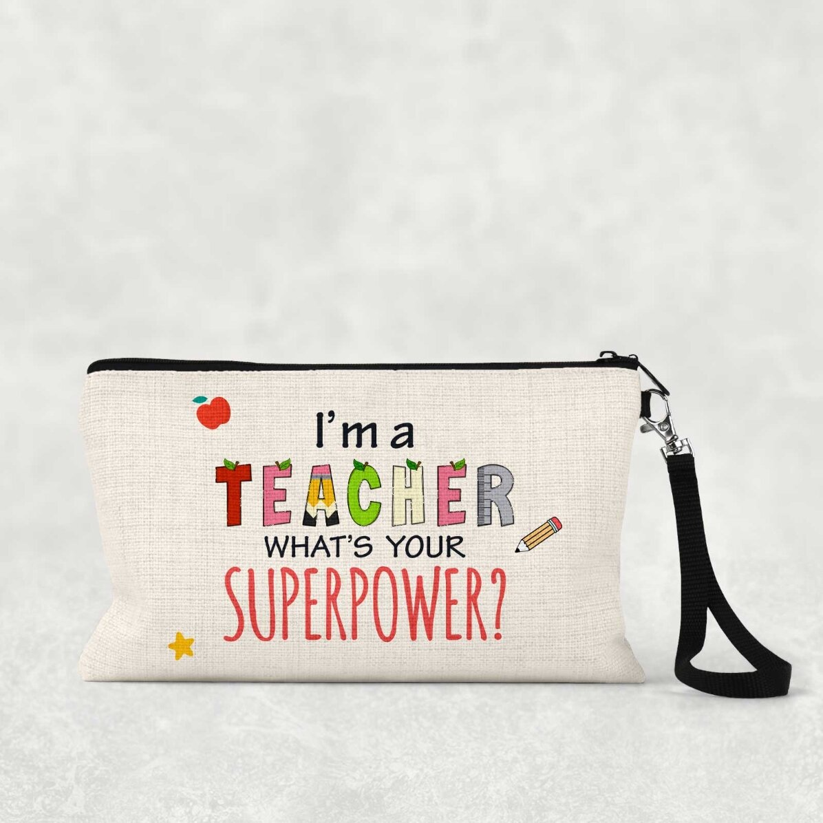 Trusă pentru profesori personalizată cu text - Superpower
