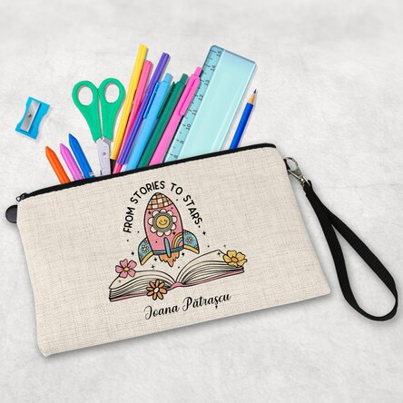 Trusă pentru școală personalizată cu text -  Books