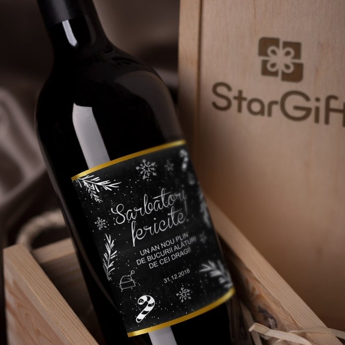 Vin personalizat - Christmas Time