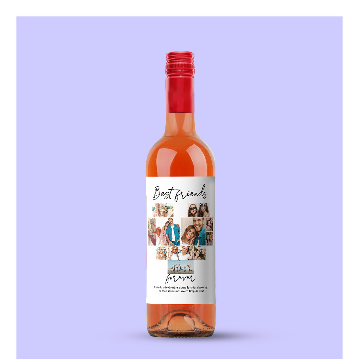 Személyre szabott borok képekkel és szöveggel