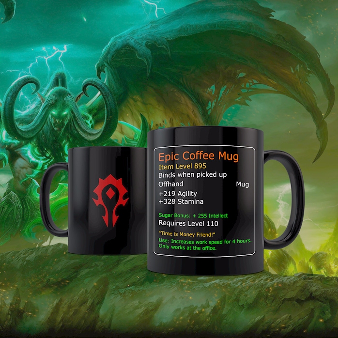 World of Warcraft Epic Coffee Mug